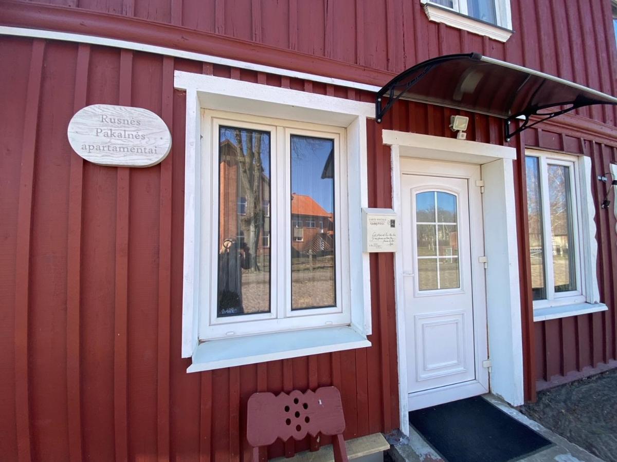 Rusnes Pakalnes Apartamentai Exteriér fotografie